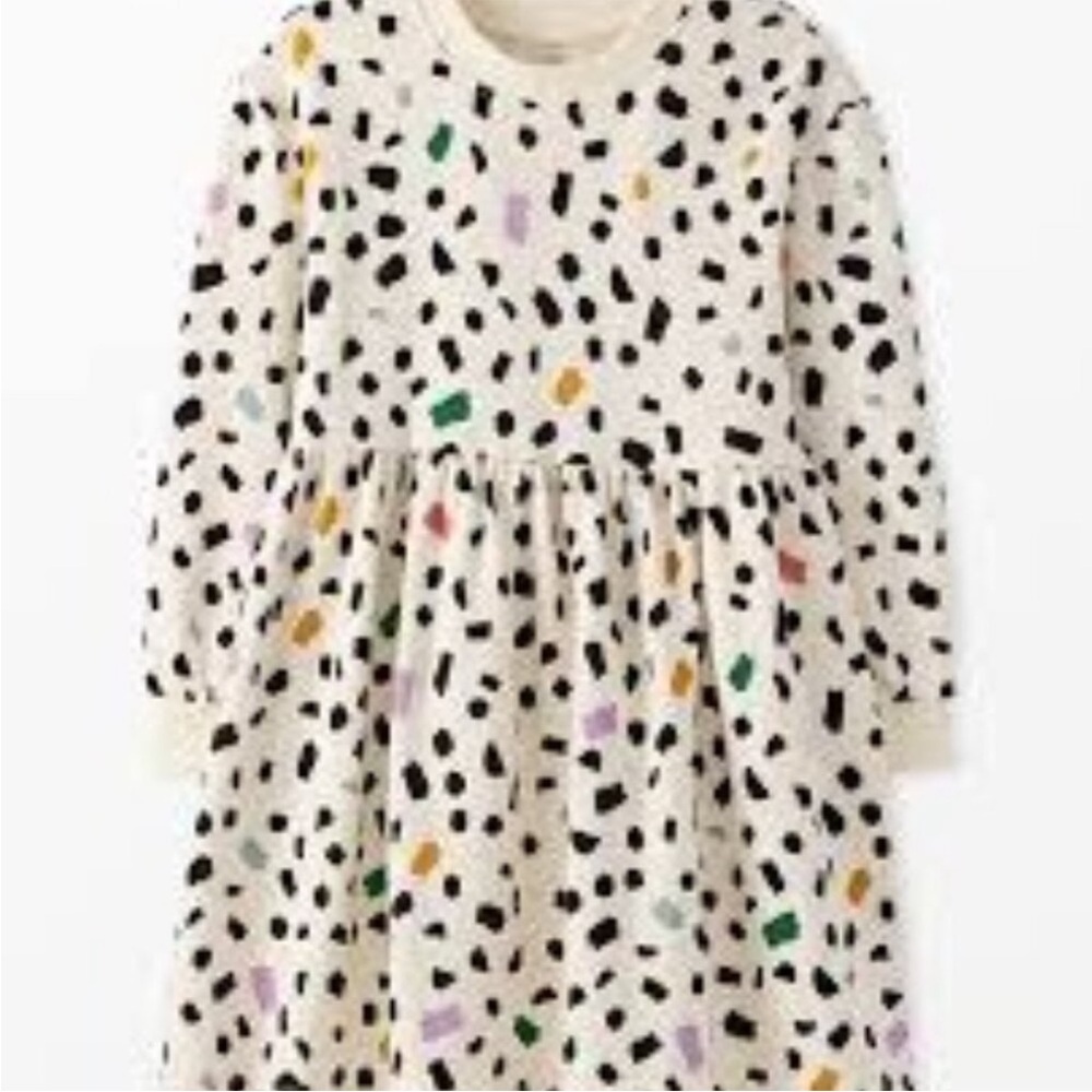 Hanna Andersson NWOT Girls Size 12 Multicolor Patterned polka dot Casual Dress - Picture 1 of 11